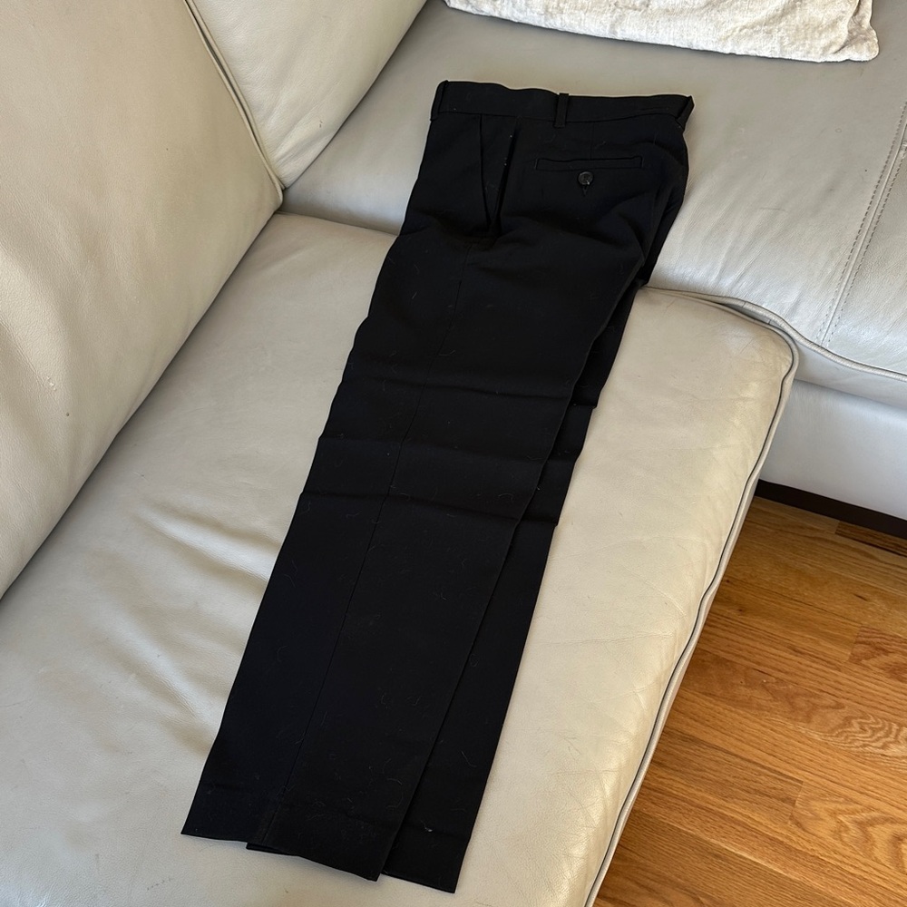 Calvin Kline boys 12 black dress pants